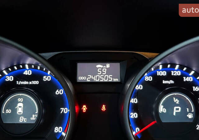 Сірий Хендай іх35, об'ємом двигуна 2 л та пробігом 240 тис. км за 13000 $, фото 17 на Automoto.ua