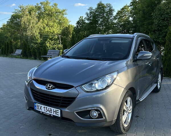 Серый Хендай их35, объемом двигателя 2 л и пробегом 144 тыс. км за 13600 $, фото 7 на Automoto.ua