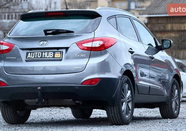 Сірий Хендай іх35, об'ємом двигуна 2 л та пробігом 240 тис. км за 13000 $, фото 12 на Automoto.ua