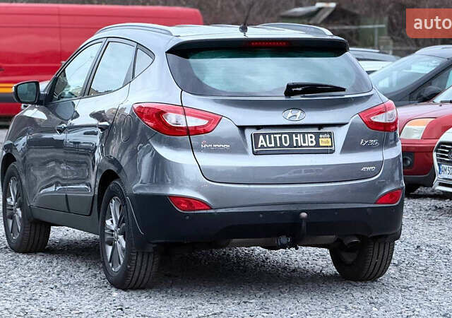 Сірий Хендай іх35, об'ємом двигуна 2 л та пробігом 240 тис. км за 13000 $, фото 7 на Automoto.ua