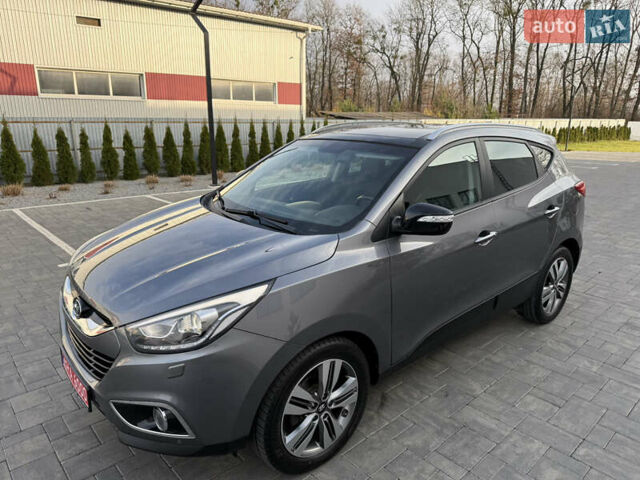 Сірий Хендай іх35, об'ємом двигуна 2 л та пробігом 124 тис. км за 16600 $, фото 15 на Automoto.ua