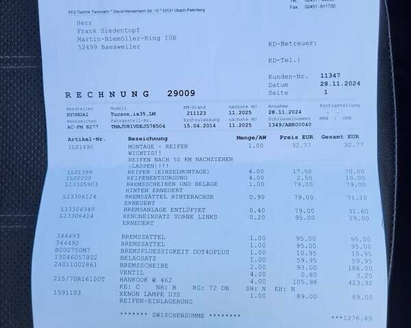 Серый Хендай их35, объемом двигателя 2 л и пробегом 221 тыс. км за 17150 $, фото 82 на Automoto.ua