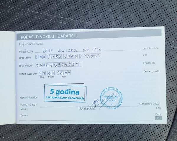 Серый Хендай их35, объемом двигателя 2 л и пробегом 221 тыс. км за 16799 $, фото 87 на Automoto.ua