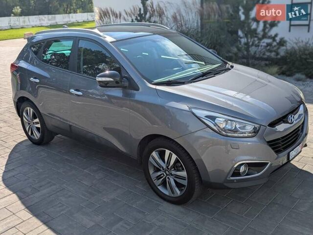 Сірий Хендай іх35, об'ємом двигуна 2 л та пробігом 113 тис. км за 16950 $, фото 19 на Automoto.ua