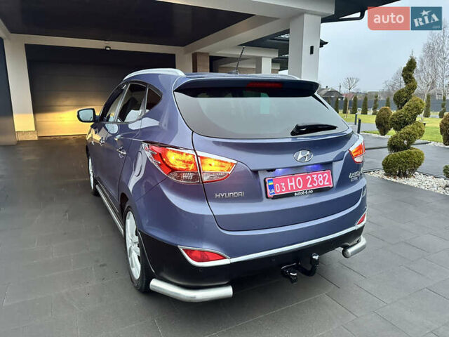 Синій Хендай іх35, об'ємом двигуна 1.7 л та пробігом 154 тис. км за 12700 $, фото 11 на Automoto.ua