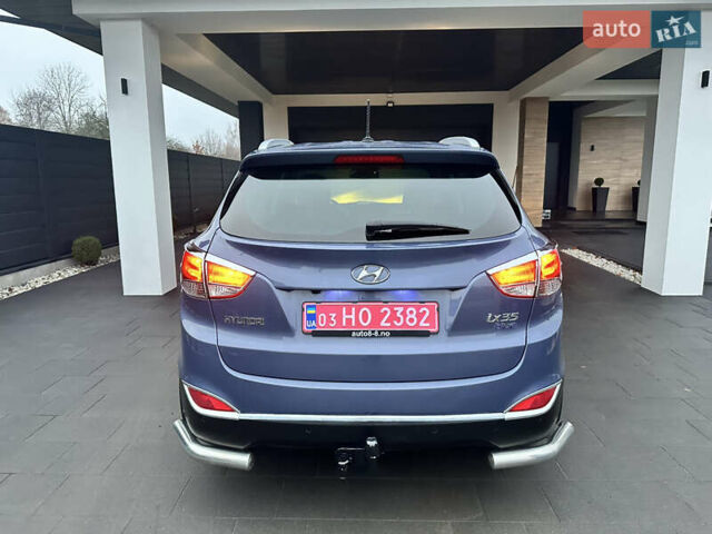 Синій Хендай іх35, об'ємом двигуна 1.7 л та пробігом 154 тис. км за 12700 $, фото 12 на Automoto.ua