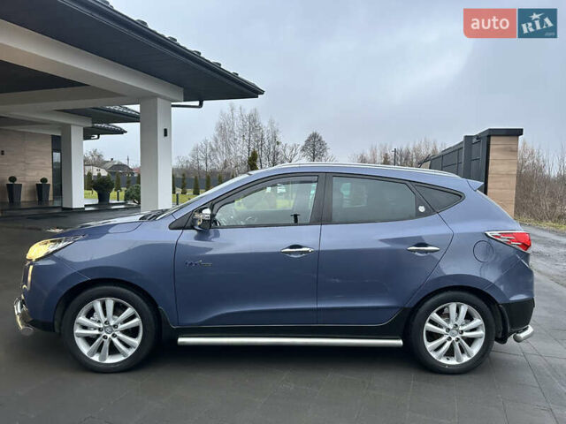 Синій Хендай іх35, об'ємом двигуна 1.7 л та пробігом 154 тис. км за 12700 $, фото 4 на Automoto.ua