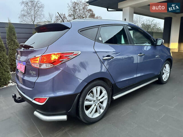 Синій Хендай іх35, об'ємом двигуна 1.7 л та пробігом 154 тис. км за 12700 $, фото 19 на Automoto.ua