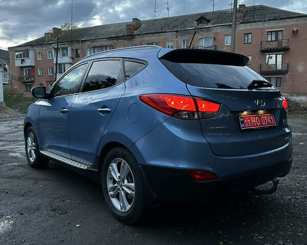 Синий Хендай их35, объемом двигателя 2 л и пробегом 219 тыс. км за 14950 $, фото 1 на Automoto.ua