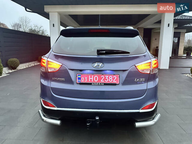 Синій Хендай іх35, об'ємом двигуна 1.7 л та пробігом 154 тис. км за 12700 $, фото 18 на Automoto.ua