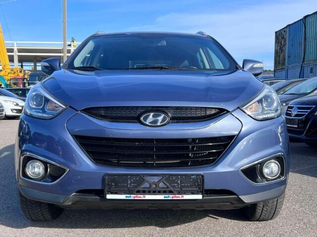 Синій Хендай іх35, об'ємом двигуна 2 л та пробігом 220 тис. км за 8500 $, фото 1 на Automoto.ua