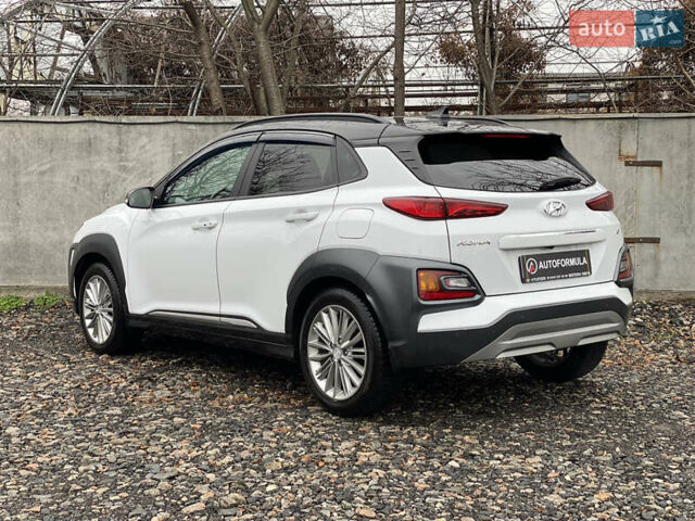 Белый Хендай Kona, объемом двигателя 1.59 л и пробегом 43 тыс. км за 20490 $, фото 5 на Automoto.ua