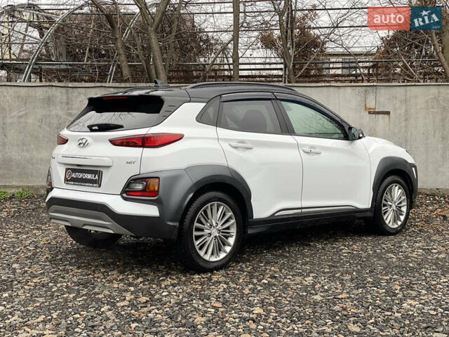 Белый Хендай Kona, объемом двигателя 1.59 л и пробегом 43 тыс. км за 20490 $, фото 9 на Automoto.ua