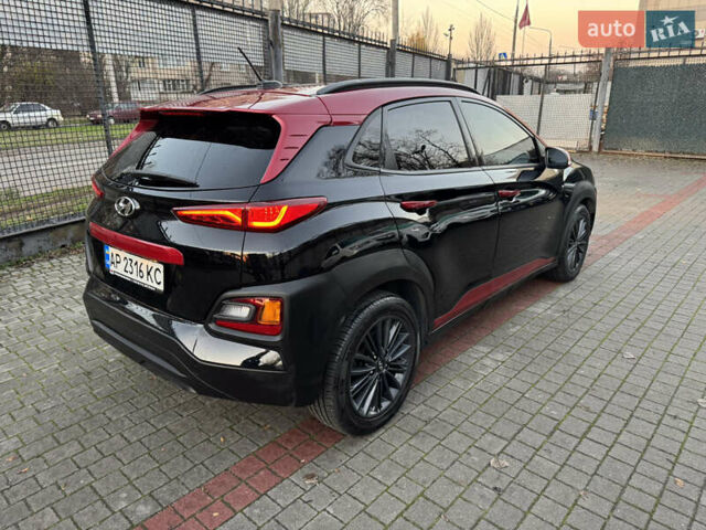Черный Хендай Kona, объемом двигателя 2 л и пробегом 80 тыс. км за 11200 $, фото 6 на Automoto.ua