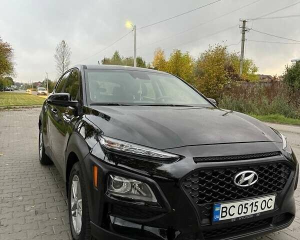 Черный Хендай Kona, объемом двигателя 2 л и пробегом 68 тыс. км за 15000 $, фото 2 на Automoto.ua