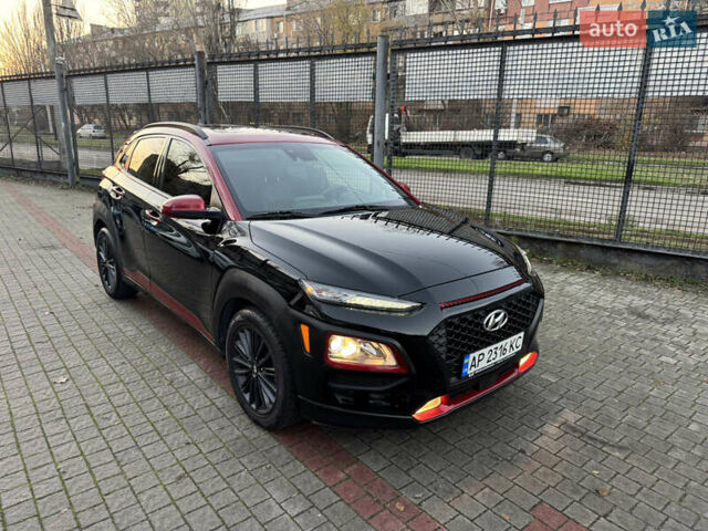 Черный Хендай Kona, объемом двигателя 2 л и пробегом 80 тыс. км за 11200 $, фото 1 на Automoto.ua