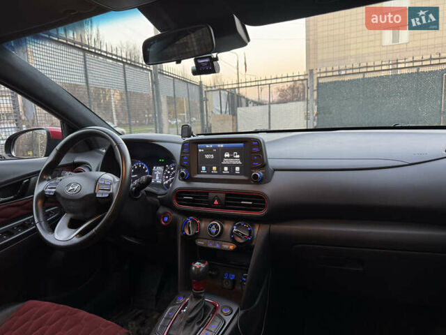Черный Хендай Kona, объемом двигателя 2 л и пробегом 80 тыс. км за 11200 $, фото 8 на Automoto.ua