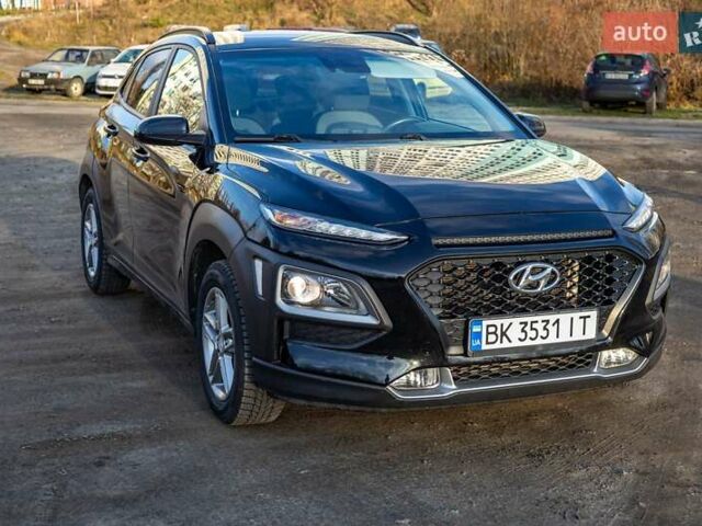 Черный Хендай Kona, объемом двигателя 1.59 л и пробегом 94 тыс. км за 16500 $, фото 7 на Automoto.ua