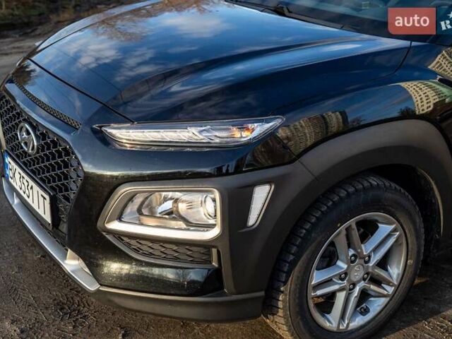 Черный Хендай Kona, объемом двигателя 1.59 л и пробегом 94 тыс. км за 16500 $, фото 5 на Automoto.ua