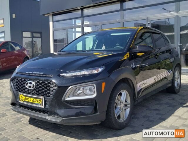 Черный Хендай Kona, объемом двигателя 2 л и пробегом 48 тыс. км за 15990 $, фото 2 на Automoto.ua
