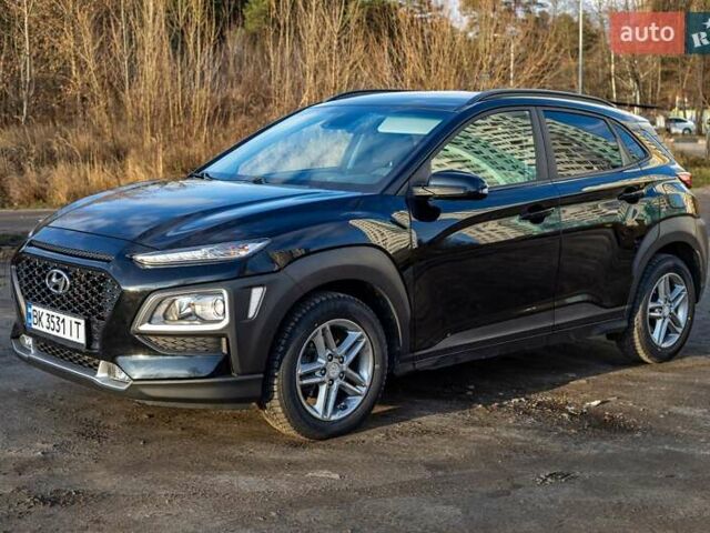 Черный Хендай Kona, объемом двигателя 1.59 л и пробегом 94 тыс. км за 16500 $, фото 1 на Automoto.ua