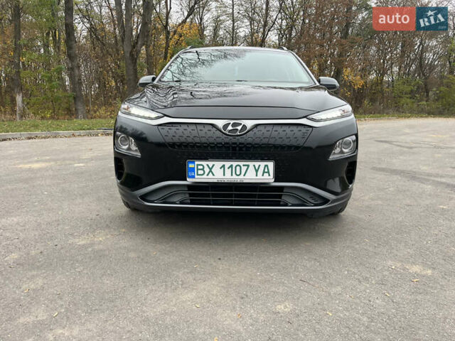 Чорний Хендай Kona, об'ємом двигуна 0 л та пробігом 41 тис. км за 17500 $, фото 1 на Automoto.ua