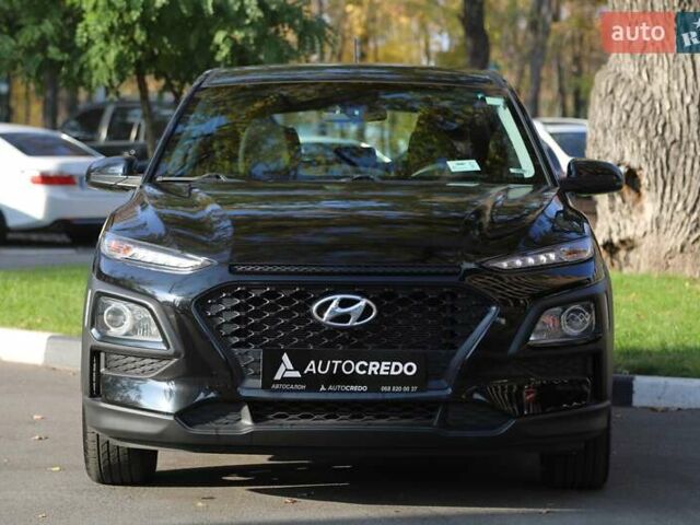 Черный Хендай Kona, объемом двигателя 2 л и пробегом 90 тыс. км за 17000 $, фото 1 на Automoto.ua