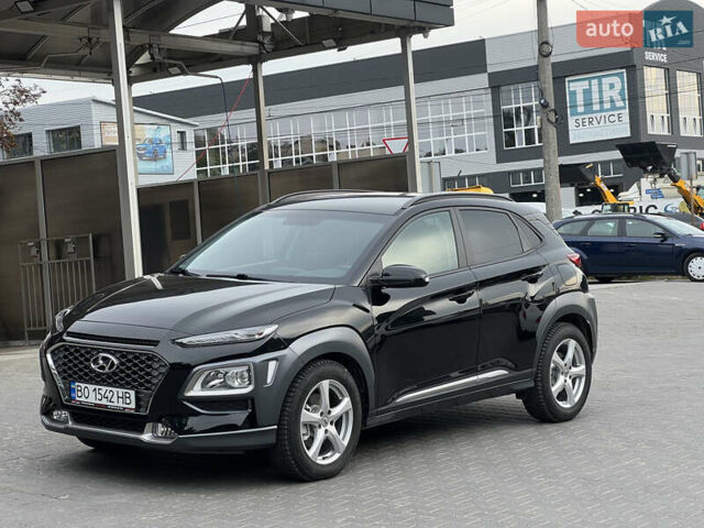 Черный Хендай Kona, объемом двигателя 1.6 л и пробегом 36 тыс. км за 16950 $, фото 22 на Automoto.ua