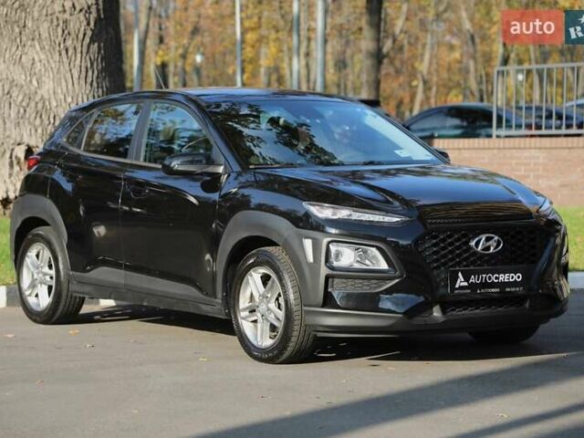 Черный Хендай Kona, объемом двигателя 2 л и пробегом 90 тыс. км за 17000 $, фото 2 на Automoto.ua