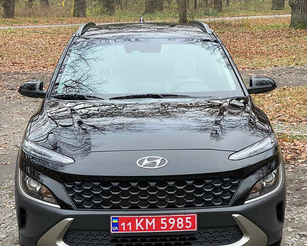 Черный Хендай Kona, объемом двигателя 2 л и пробегом 85 тыс. км за 19000 $, фото 9 на Automoto.ua