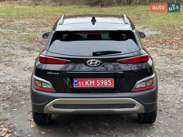 Черный Хендай Kona, объемом двигателя 2 л и пробегом 85 тыс. км за 19000 $, фото 6 на Automoto.ua