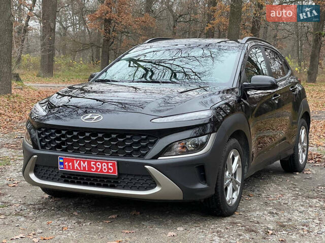 Черный Хендай Kona, объемом двигателя 2 л и пробегом 85 тыс. км за 19000 $, фото 1 на Automoto.ua
