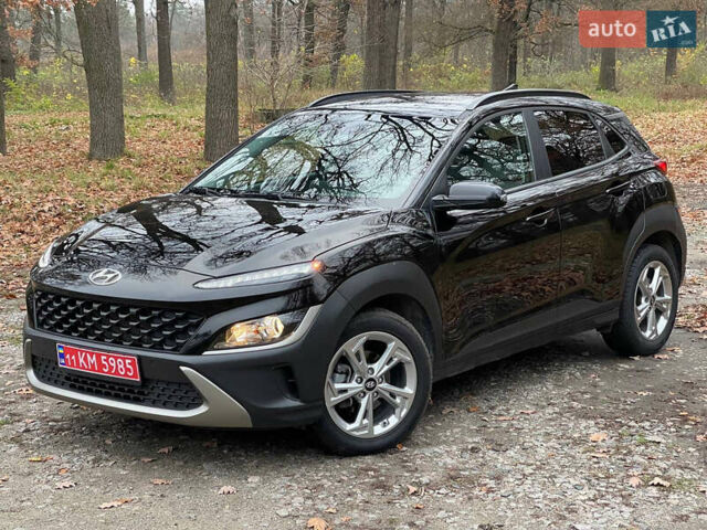 Черный Хендай Kona, объемом двигателя 2 л и пробегом 85 тыс. км за 19000 $, фото 35 на Automoto.ua