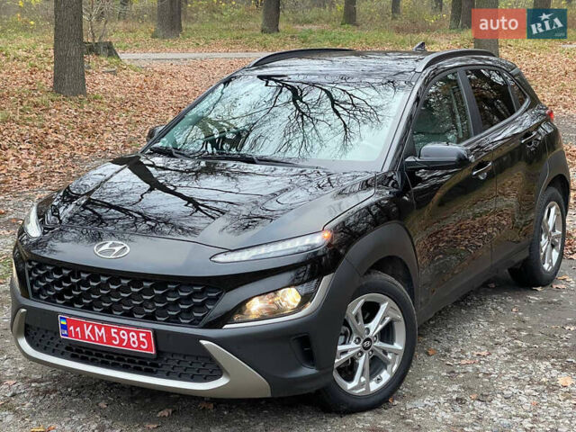 Черный Хендай Kona, объемом двигателя 2 л и пробегом 85 тыс. км за 19000 $, фото 36 на Automoto.ua