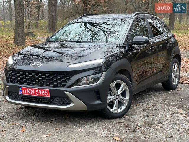 Черный Хендай Kona, объемом двигателя 2 л и пробегом 85 тыс. км за 19000 $, фото 32 на Automoto.ua