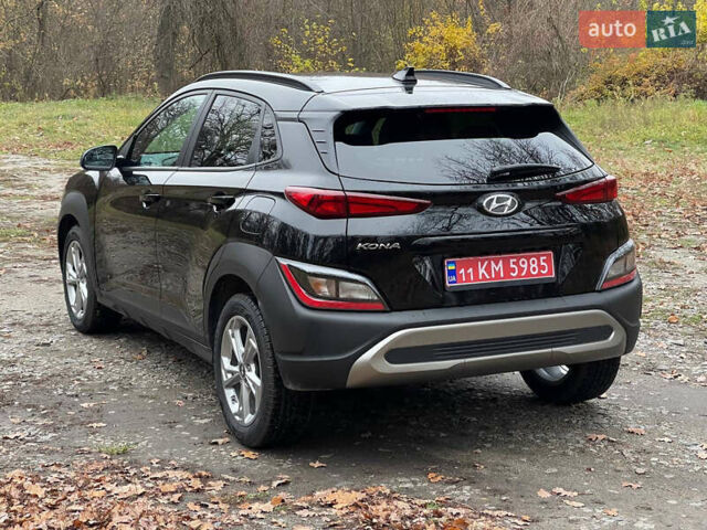 Черный Хендай Kona, объемом двигателя 2 л и пробегом 85 тыс. км за 19000 $, фото 5 на Automoto.ua