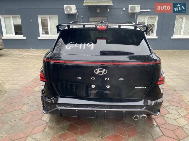 Черный Хендай Kona, объемом двигателя 1.6 л и пробегом 54 тыс. км за 25700 $, фото 3 на Automoto.ua
