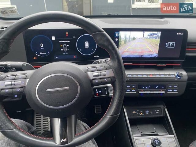 Черный Хендай Kona, объемом двигателя 1.6 л и пробегом 54 тыс. км за 25700 $, фото 13 на Automoto.ua