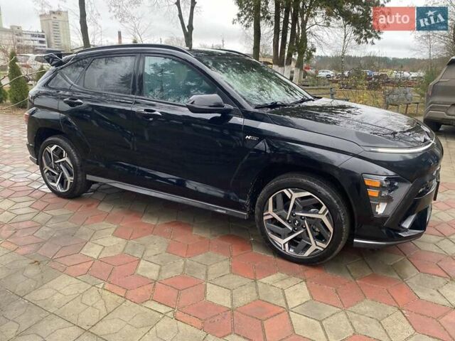 Черный Хендай Kona, объемом двигателя 1.6 л и пробегом 54 тыс. км за 25700 $, фото 5 на Automoto.ua