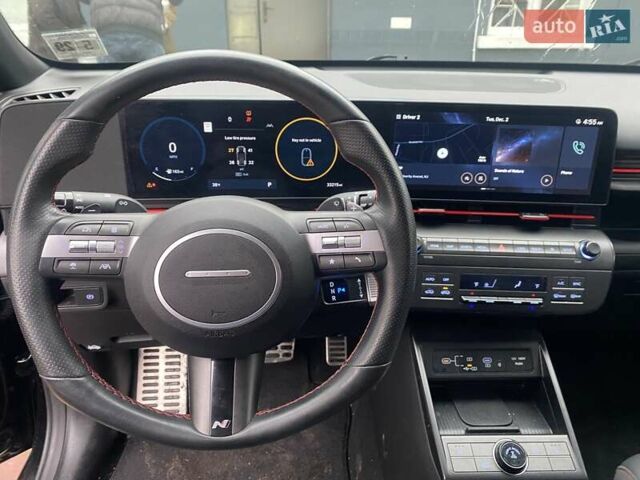 Черный Хендай Kona, объемом двигателя 1.6 л и пробегом 54 тыс. км за 25700 $, фото 12 на Automoto.ua