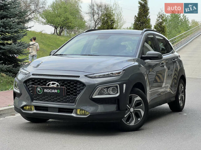 Коричневый Хендай Kona, объемом двигателя 1.6 л и пробегом 54 тыс. км за 22990 $, фото 7 на Automoto.ua