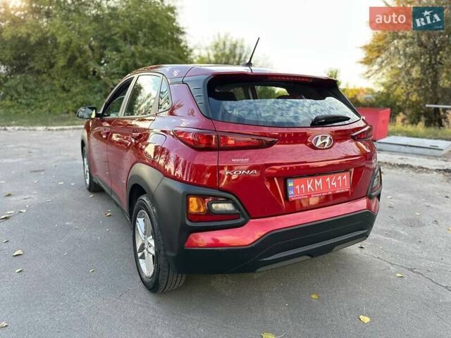 Красный Хендай Kona, объемом двигателя 2 л и пробегом 179 тыс. км за 13500 $, фото 5 на Automoto.ua