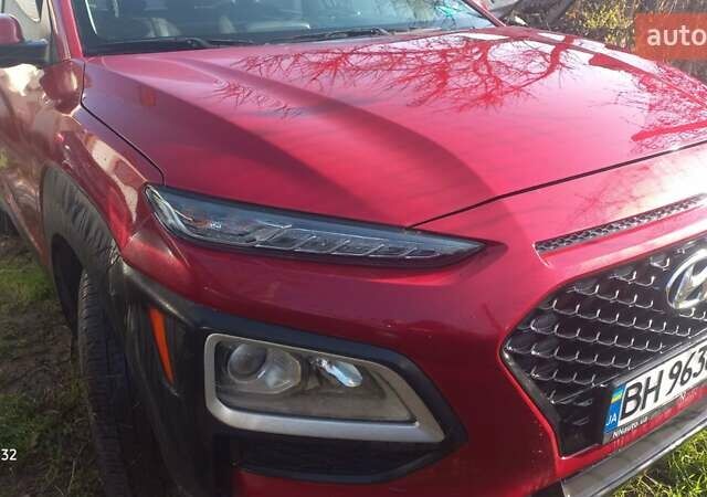 Червоний Хендай Kona, об'ємом двигуна 2 л та пробігом 42 тис. км за 17300 $, фото 1 на Automoto.ua