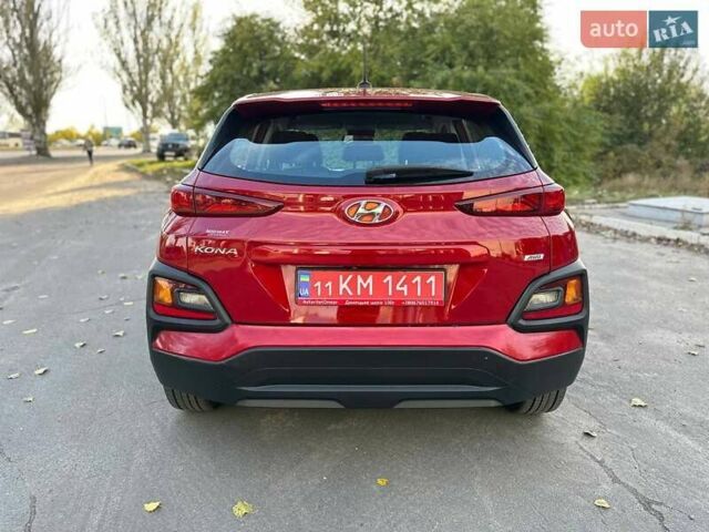 Красный Хендай Kona, объемом двигателя 2 л и пробегом 179 тыс. км за 13500 $, фото 6 на Automoto.ua