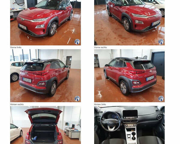 Красный Хендай Kona, объемом двигателя 0 л и пробегом 73 тыс. км за 17000 $, фото 17 на Automoto.ua
