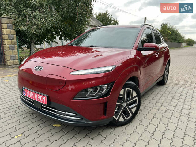 Красный Хендай Kona, объемом двигателя 0 л и пробегом 57 тыс. км за 20500 $, фото 14 на Automoto.ua