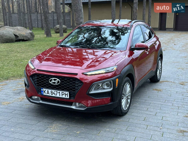 Красный Хендай Kona, объемом двигателя 2 л и пробегом 106 тыс. км за 14300 $, фото 12 на Automoto.ua