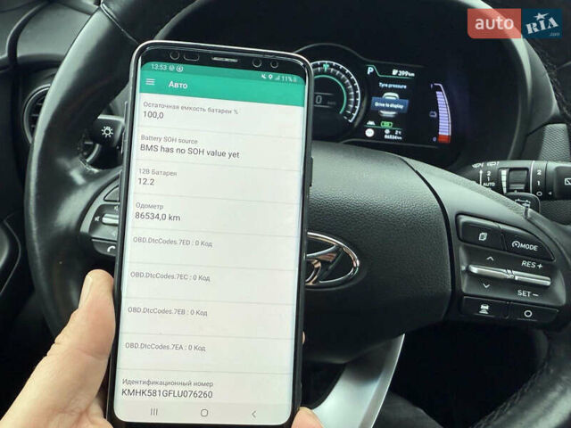 Красный Хендай Kona, объемом двигателя 0 л и пробегом 86 тыс. км за 18400 $, фото 35 на Automoto.ua