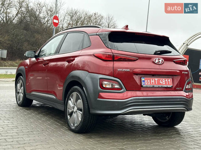 Красный Хендай Kona, объемом двигателя 0 л и пробегом 86 тыс. км за 18400 $, фото 7 на Automoto.ua