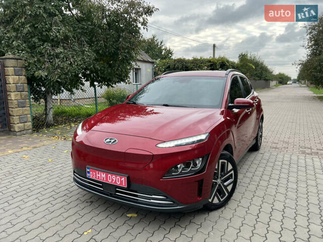 Красный Хендай Kona, объемом двигателя 0 л и пробегом 57 тыс. км за 20500 $, фото 12 на Automoto.ua